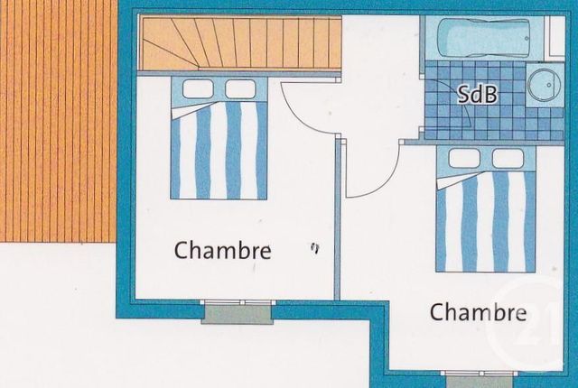 Afficher la photo en grand maison à vendre - 3 pièces - 41.0 m2 - BERCK - 62 - NORD-PAS-DE-CALAIS - Century 21 Les 3 Vallées