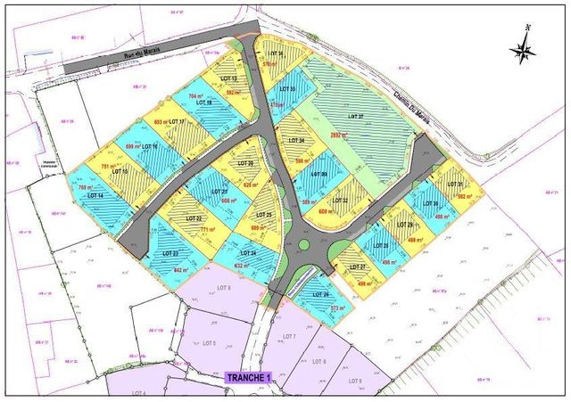 Afficher la photo en grand terrain à vendre - 632.0 m2 - SORRUS - 62 - NORD-PAS-DE-CALAIS - Century 21 Les 3 Vallées