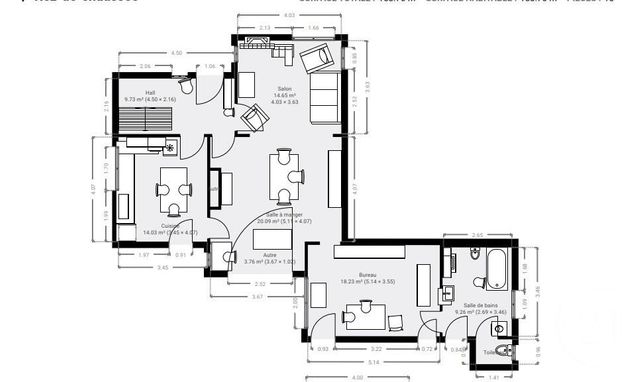 maison à vendre - 8 pièces - 152.5 m2 - CAMPAGNE LES HESDIN - 62 - NORD-PAS-DE-CALAIS - Century 21 Les 3 Vallées