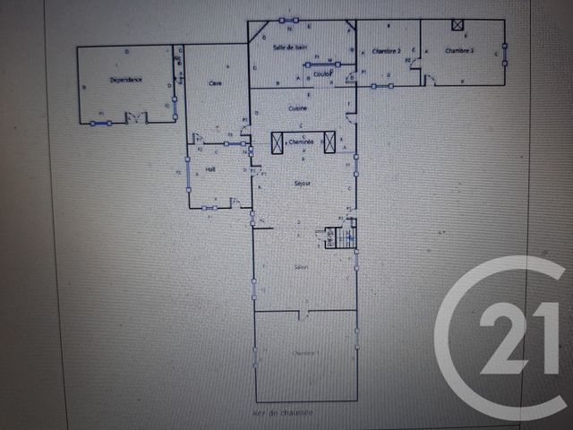 maison à vendre - 6 pièces - 119.0 m2 - ECUIRES - 62 - NORD-PAS-DE-CALAIS - Century 21 Les 3 Vallées