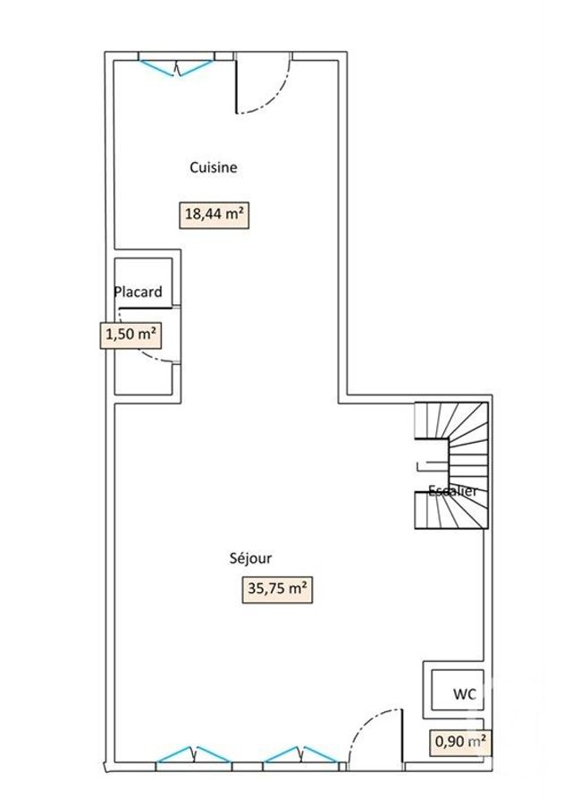 maison à vendre - 6 pièces - 145.0 m2 - MONTREUIL SUR MER - 62 - NORD-PAS-DE-CALAIS - Century 21 Les 3 Vallées
