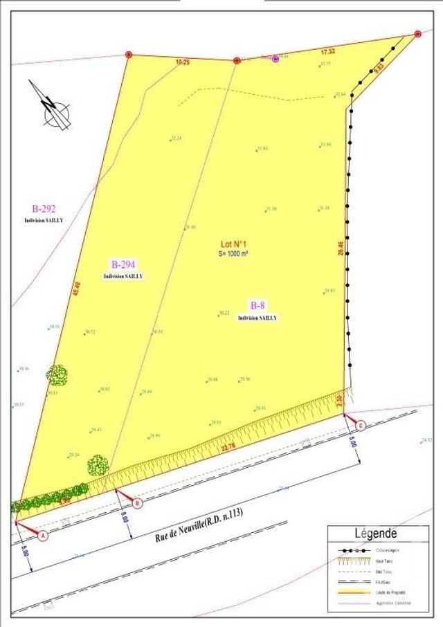 terrain - MARLES SUR CANCHE - 62