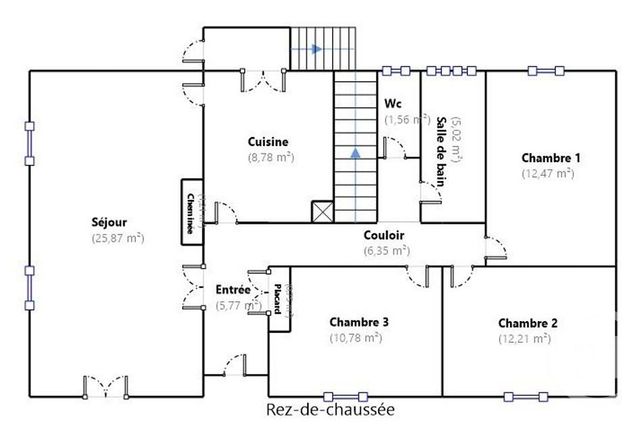 maison à vendre - 6 pièces - 89.5 m2 - BEAURAINVILLE - 62 - NORD-PAS-DE-CALAIS - Century 21 Les 3 Vallées