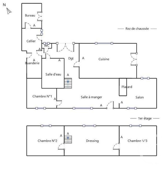 maison à vendre - 7 pièces - 133.0 m2 - AUBIN ST VAAST - 62 - NORD-PAS-DE-CALAIS - Century 21 Les 3 Vallées