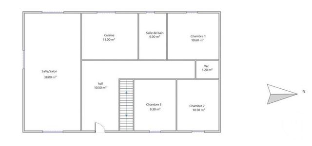 maison à vendre - 6 pièces - 97.3 m2 - BEAURAINVILLE - 62 - NORD-PAS-DE-CALAIS - Century 21 Les 3 Vallées