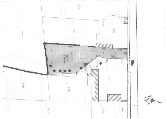 Afficher la photo en grand terrain à vendre - 1066.0 m2 - BUIRE LE SEC - 62 - NORD-PAS-DE-CALAIS - Century 21 Les 3 Vallées